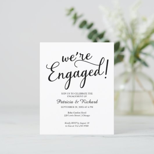 Budget legant Wij zijn een Betongen Partij (Staand voorkant)