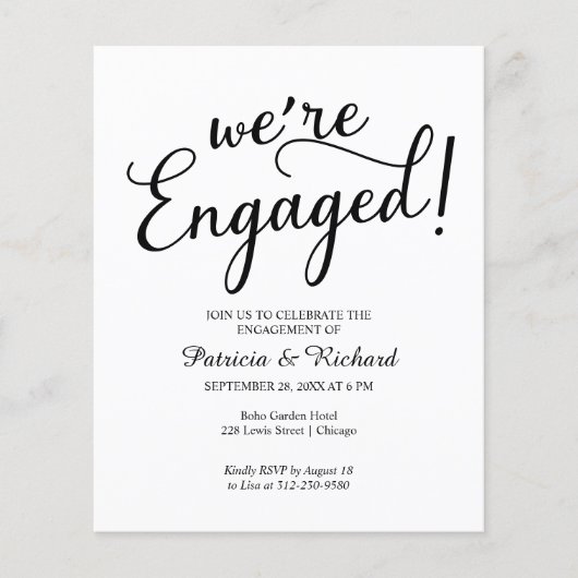 Budget legant Wij zijn een Betongen Partij (Voorkant)