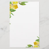 Budget Lemon Citrus Yellow Wedding (Achterkant)