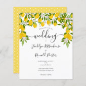 Budget Lemons Greenery Wedding (Voorkant / Achterkant)