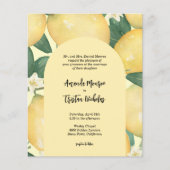 Budget Lemons Wedding All in One nodigt uit (Voorkant)