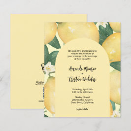 Budget Lemons Wedding All in One nodigt uit