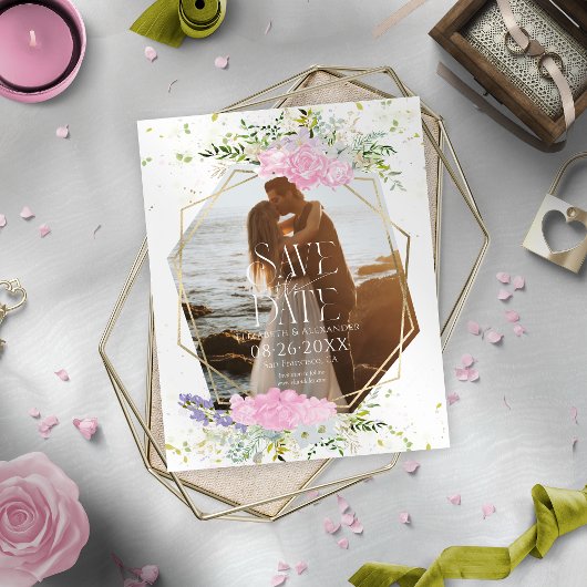 Budget Lente Foto Bruiloft Save The Date