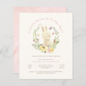 Budget lente krans klein konijntje meisje Baby sho (Voorkant / Achterkant)