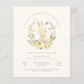 Budget lente krans klein konijntje meisje Baby sho (Voorkant)