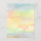 Budget Leuk Beer Baby shower Uitnodiging (Achterkant)