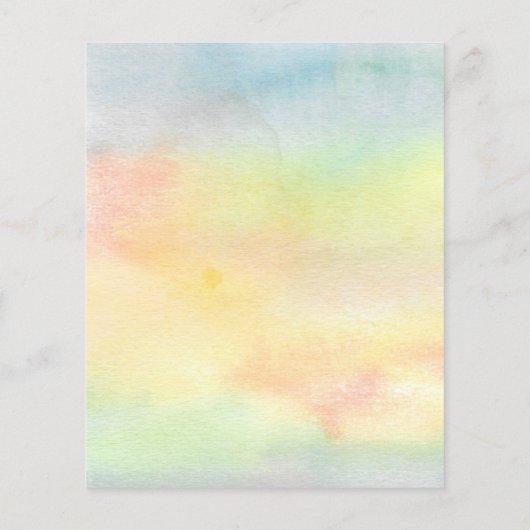 Budget Leuke luiaard Baby shower Invitation (Achterkant)