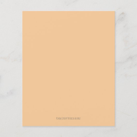 Budget Leuke Vogelluik Baby shower Uitnodiging (Achterkant)