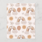 Budget Leuke Wild & Onederful 1e Verjaardag Flyer (Achterkant)