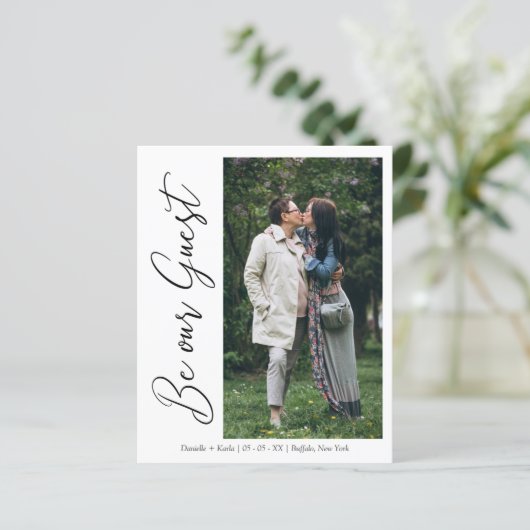 Budget LGBT Idee voor whimsical Script Photo (Staand voorkant)