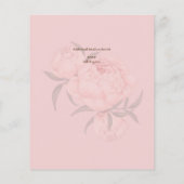 BUDGET LIBELLE Make A Wish Baby Shower Bloemen (Achterkant)