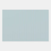 BUDGET Licht saliegroen monochroom bruiloft Inpakpapier Vel (Voorkant 2)