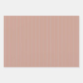 BUDGET Licht Terracotta Monochroom TROUWEN Inpakpapier Vel (Voorkant 2)