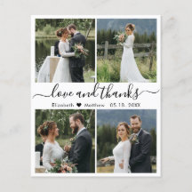Budget Liefde en Dank Collage Trouw Dankjewel
