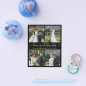 Budget Liefde en Dank Collage Trouw Trouw Dank U K Flyer (Enkel)