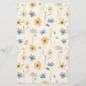 Budget liefde in bloei bruids douche uitnodiging briefpapier (Achterkant)