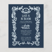 Budget Liefde is in Bloei Bloemrijke Bruiloftsshow Flyer (Voorkant)
