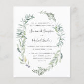 BUDGET - Lieve Olijf en blaadse bruiloft (Voorkant)