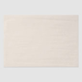 BUDGET Light BEIGE Monochrome bruiloft Tissuepapier (Voorkant)