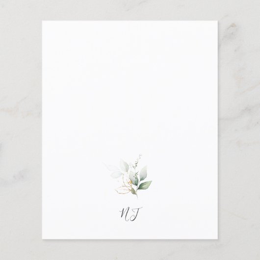 Budget Light Eucalyptus Glow Gold Graduparty (Achterkant)