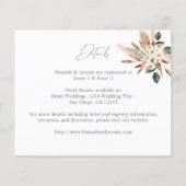 Budget Light Eucalyptus Glow Gold Weduwbrochure Flyer (Voorkant)