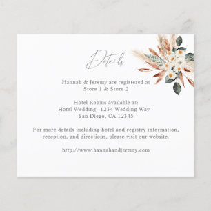 Budget Light Eucalyptus Glow Gold Weduwbrochure Flyer