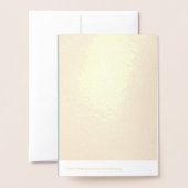 BUDGET Light Sage Green Monochrome Weddenschap Folie Kaarten (Met envelop)