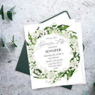 Budget Lily van de Valley Floral Graduation Party