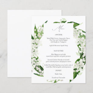 Budget Lily van het Valley Floral Menu