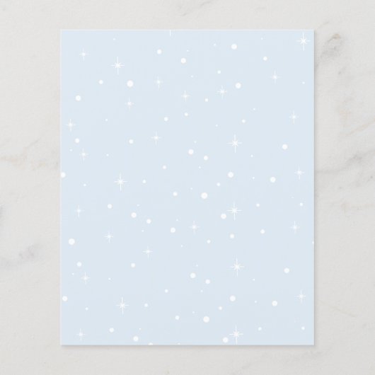 Budget Little Angel, First Birthday en Baptisme (Achterkant)