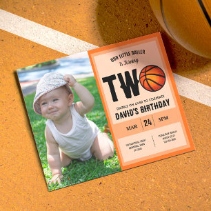 Budget Little Baller Basketbal Foto 2e verjaardag