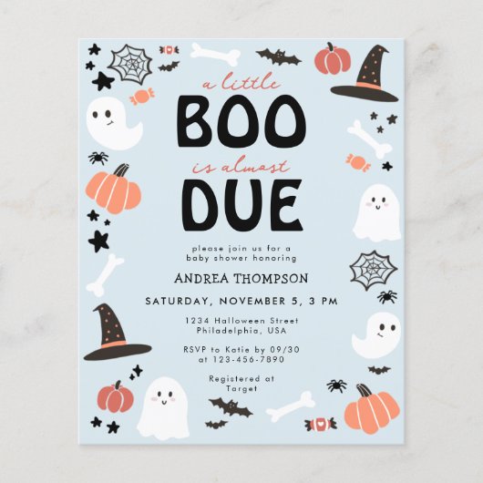 Budget Little Boo Bijna Verschuldigd Jongen Baby s (Voorkant)