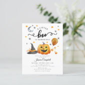 Budget Little Boo Halloween Pumpkin Baby shower (Staand voorkant)