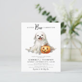Budget Little Boo Schattige Halloween Baby shower (Staand voorkant)