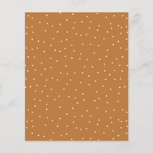 Budget Little Cookie Winter Christmas Baby shower (Achterkant)