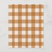 Budget Little Cutie Pie Pumpkin Pie Baby shower (Achterkant)