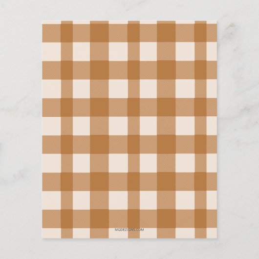 Budget Little Cutie Pie Pumpkin Pie Baby shower (Achterkant)