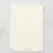 Budget Little Honey Bee Baby Shower (Achterkant)