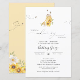 Budget Little Honey Bee Baby shower Invitation