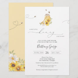 Budget Little Honey Bee Baby shower Invitation
