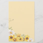 Budget Little Honey Bee Baby shower Invitation (Achterkant)