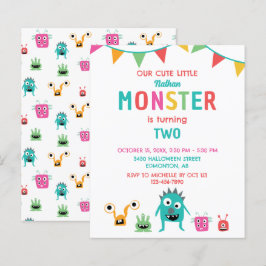 Budget Little Monster Verjaardag Jongen Halloween