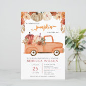 Budget Little Pumpkin Genderneutraal Baby shower (Staand voorkant)