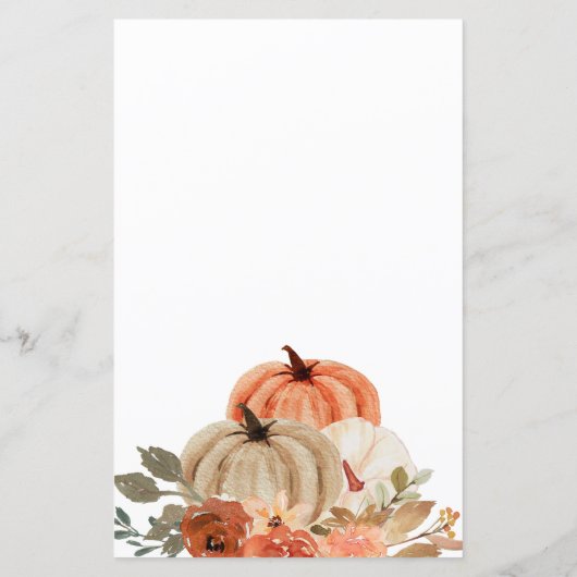 Budget Little Pumpkin Genderneutraal Baby shower (Achterkant)