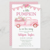 Budget Little Pumpkin Girl Baby Sprinkle (Voorkant / Achterkant)