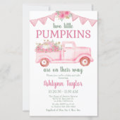 Budget Little Pumpkin Twin Girl Baby Sprinkle (Voorkant)