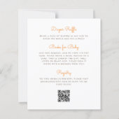 Budget Little Ray of Sunshine QR Code Babyfeestje (Achterkant)