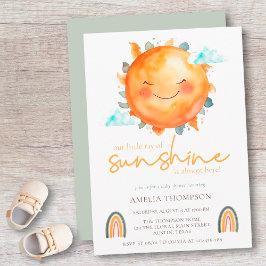 Budget Little Ray of Sunshine Summer Baby shower