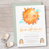 Budget Little Ray of Sunshine Summer Baby shower