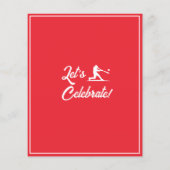 Budget Little Rookie Honkbal Verjaardag Uitnodigin (Achterkant)